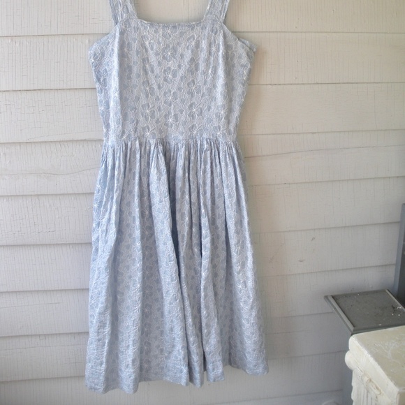 Vintage 500 Days of Summer Pin Up Dress Medium - Picture 3 of 4